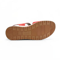Treintas 4534 sandalia coral con tira cruzada y doble velcro