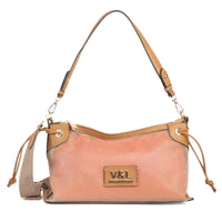 Victorio & Lucchino 652 bolso de rejilla camel