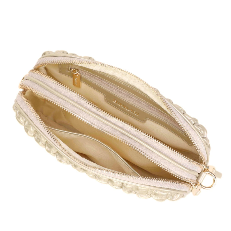Binnari Luma 21051 Bolso bandolera oro