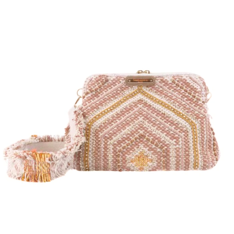 Simó Sastre 2208 Bolso clutch Helen oro