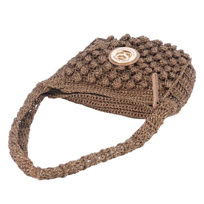 Simó Sastre S2242 Bolso clutch cobre hombro