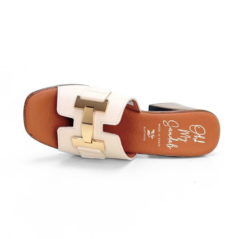 Oh my sandals 5930-1444 zueco hielo plataforma