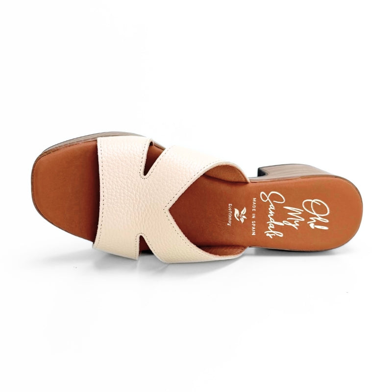 Oh my sandals 5920-1375 zueco hielo plataforma