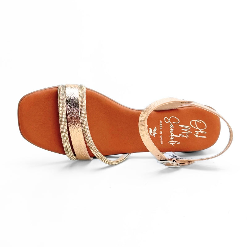 Oh my sandals 5905-2525 sandalia dorada