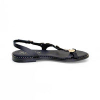 Oh my sandals 5842-2556 Sandalia negra de piel Elaia