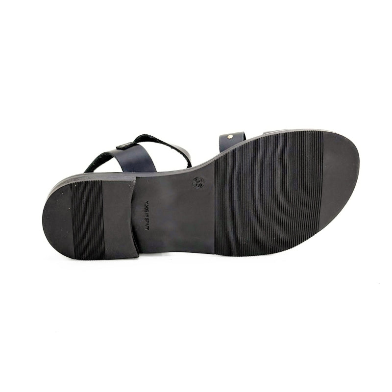 Oh my sandals 5841-2556 Sandalia negra con remaches