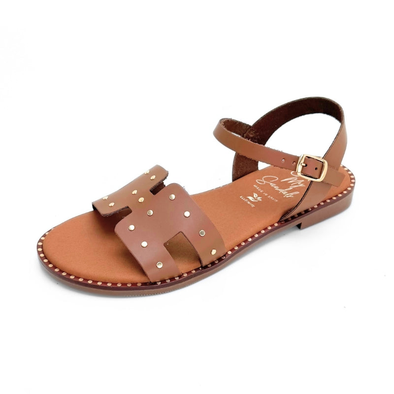 Oh my sandals 5841-2556 sandalia plana cuero