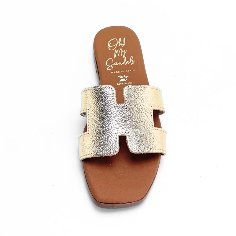 Oh my sandals 5810-2481 Pala Hermes platino