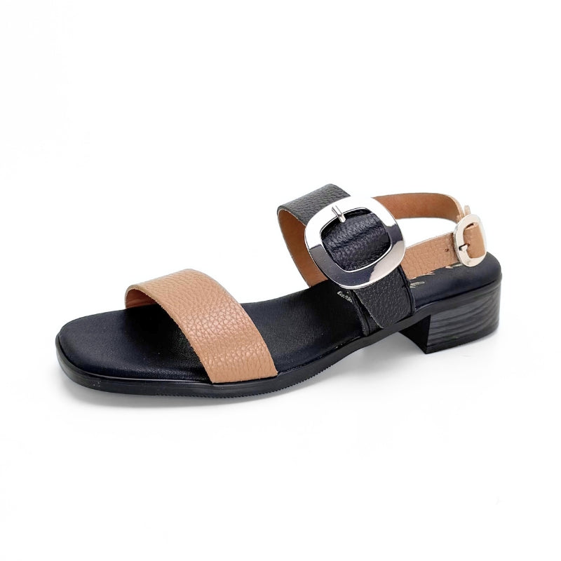 Oh my sandals 5894-2529 sandalia tacón negro