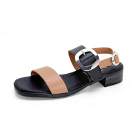 Oh my sandals 5894-2529 sandalia tacón negro