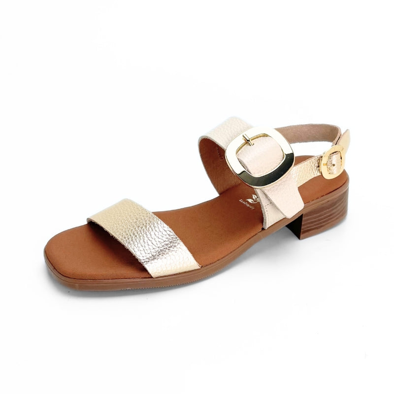 Oh my sandals 5894-2529 sandalia tacón platino