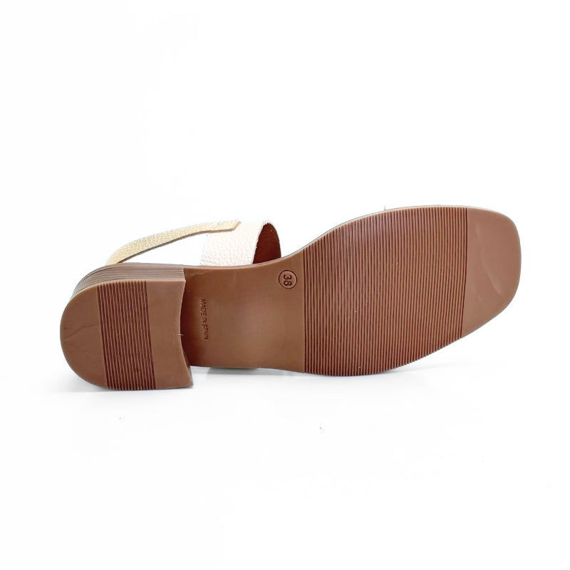 Oh my sandals 5894-2529 sandalia tacón platino