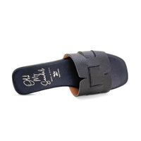 Oh my sandals 5800 Pala negra de piel Alexia
