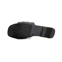 Oh my sandals 5800 Pala negra de piel Alexia