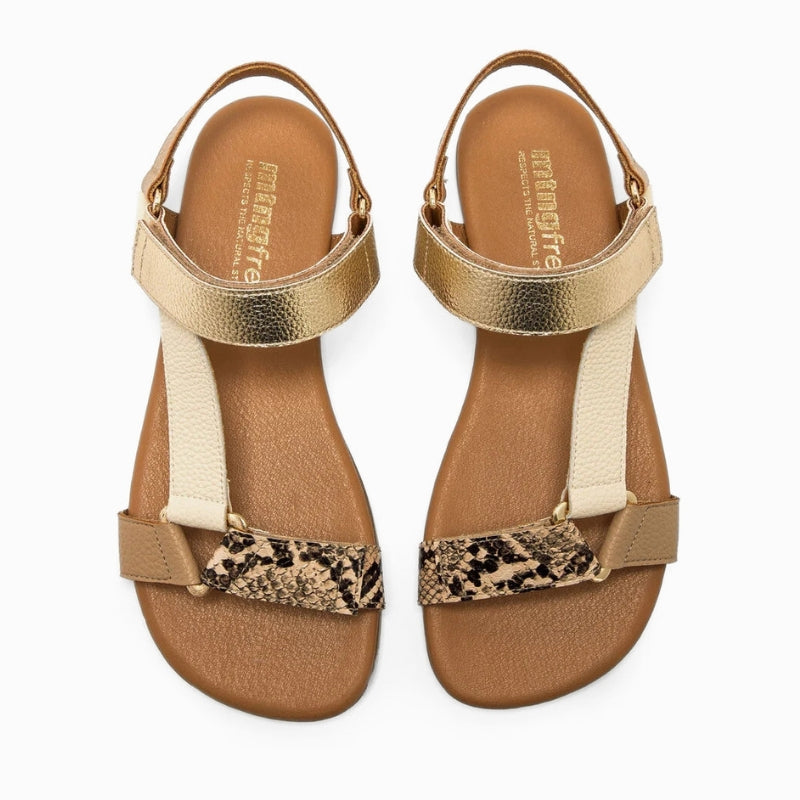 Mustang Free Cleo 56256 Sandalia barefoot beige