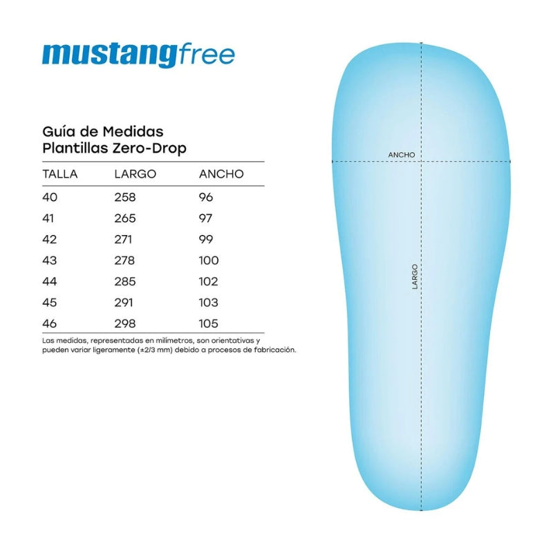 Mustang Free Care 85516 Zueco barefoot blanco