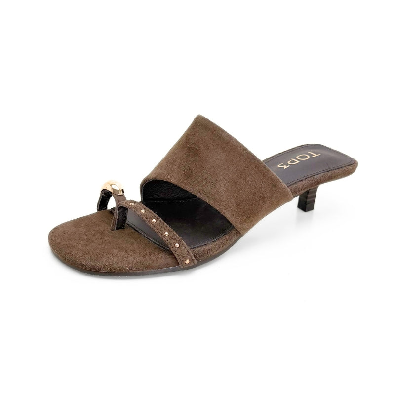 TOP3 SF1625 sandalia esclava moka