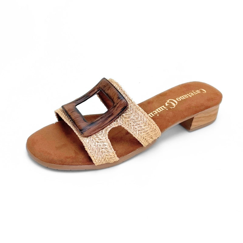 Cayetano Giménez 14443 pala rafia beige