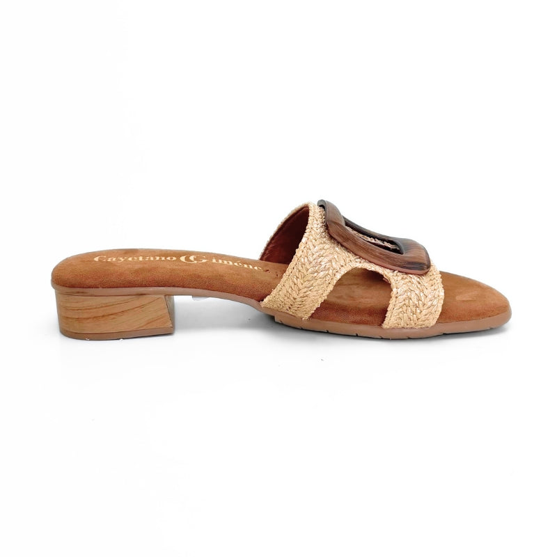 Cayetano Giménez 14443 pala rafia beige