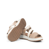 Fluchos F2165 Sandalia confort velcros taupe