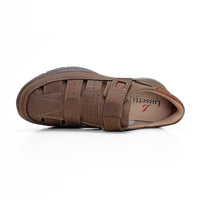 Luisetti 36111GS Sandalia cerrada nobuck café