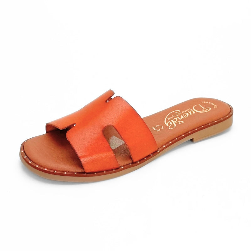 Duendy 4065 Sandalia pala cuero