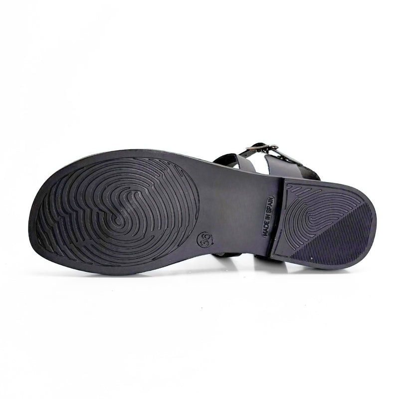 Duendy 4062 sandalia dedo negra
