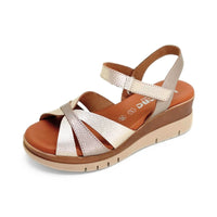 Jordana 5013 sandalia cuña velcro
