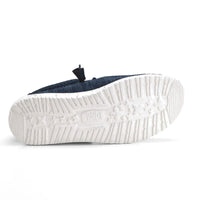 Heydude Wally Stretch Mocasín de lona marino