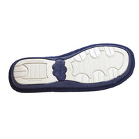 BIORELAX 1461 Zapatilla de estar por casa hombre rizo marino