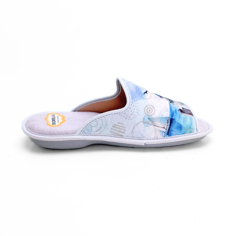 Biorelax 4068 zapatilla de casa abierta