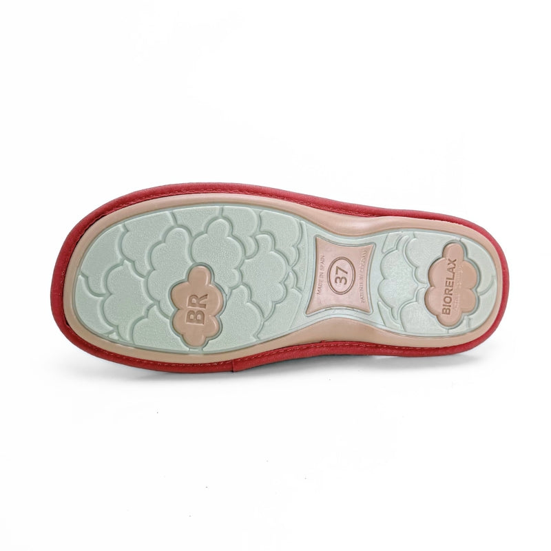Biorelax 4102 Arcoíris Zapatilla de casa abierta coral