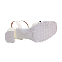Pitillos 11223 Sandalia mujer crema con tacón