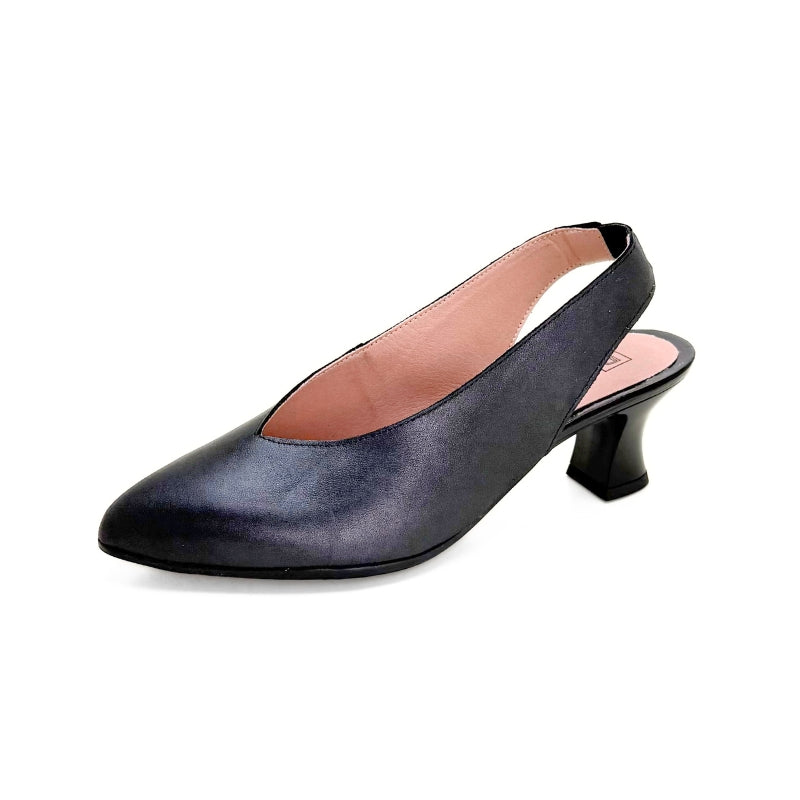 Pitillos 11182 salón destalonado negro para mujer