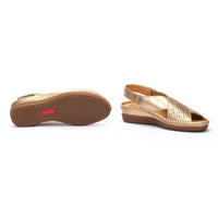 Pikolinos W8K-0848C Sandalia velcro cruzada champagne