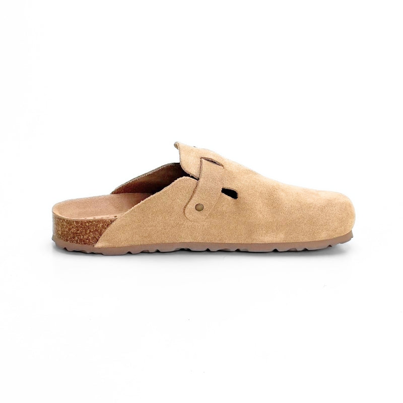 Yokono 599 Zueco de serraje mushroom