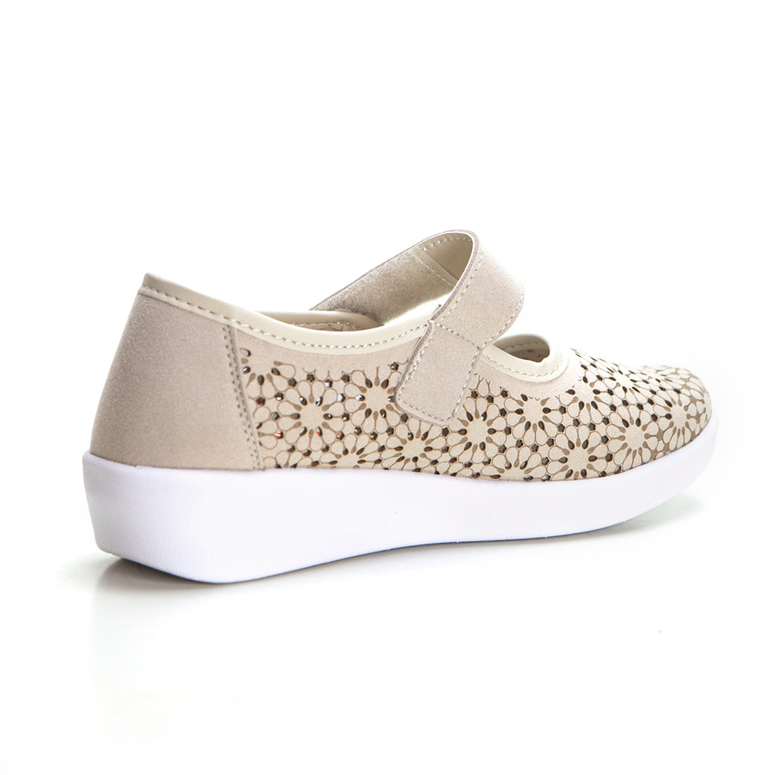 Cutillas 38470 Merdeces velcro platino