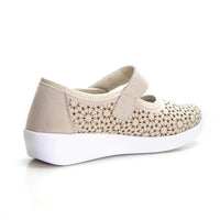 Cutillas 38470 Merdeces velcro platino