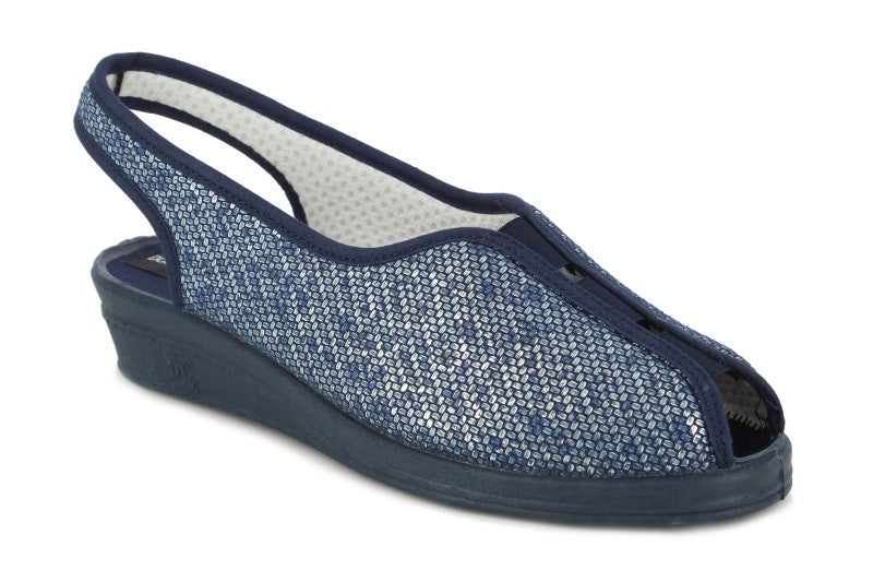 DOCTOR CUTILLAS 9826 Sandalia confort brillo marino