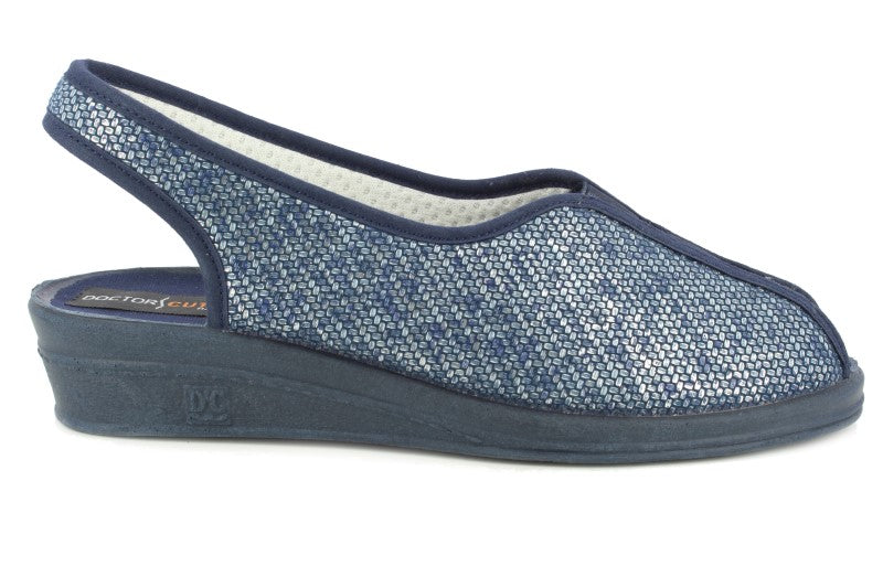DOCTOR CUTILLAS 9826 Sandalia confort brillo marino