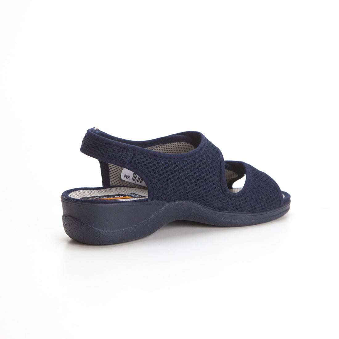 Cutillas 21739 Sandalia tres velcros marino