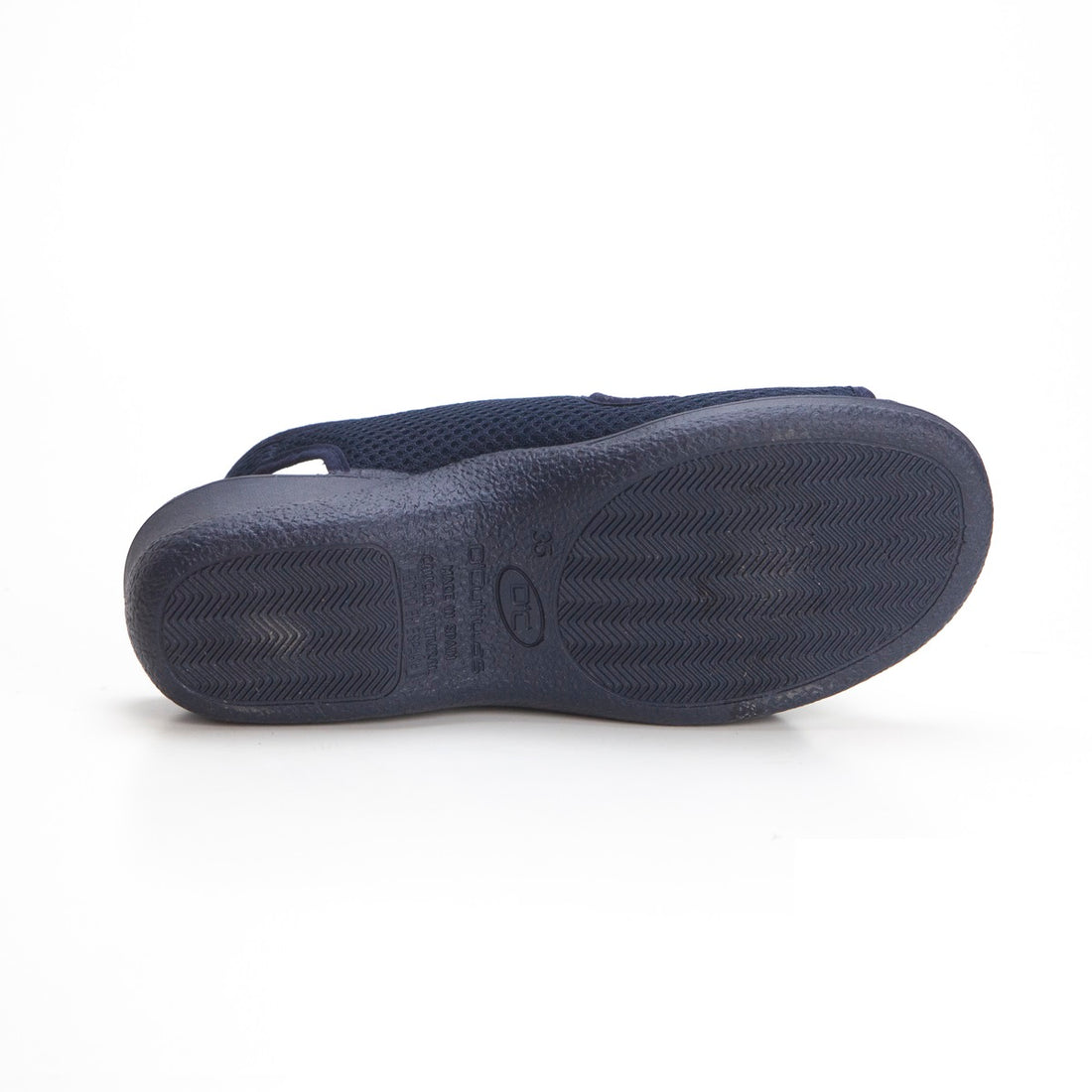 Cutillas 21739 Sandalia tres velcros marino