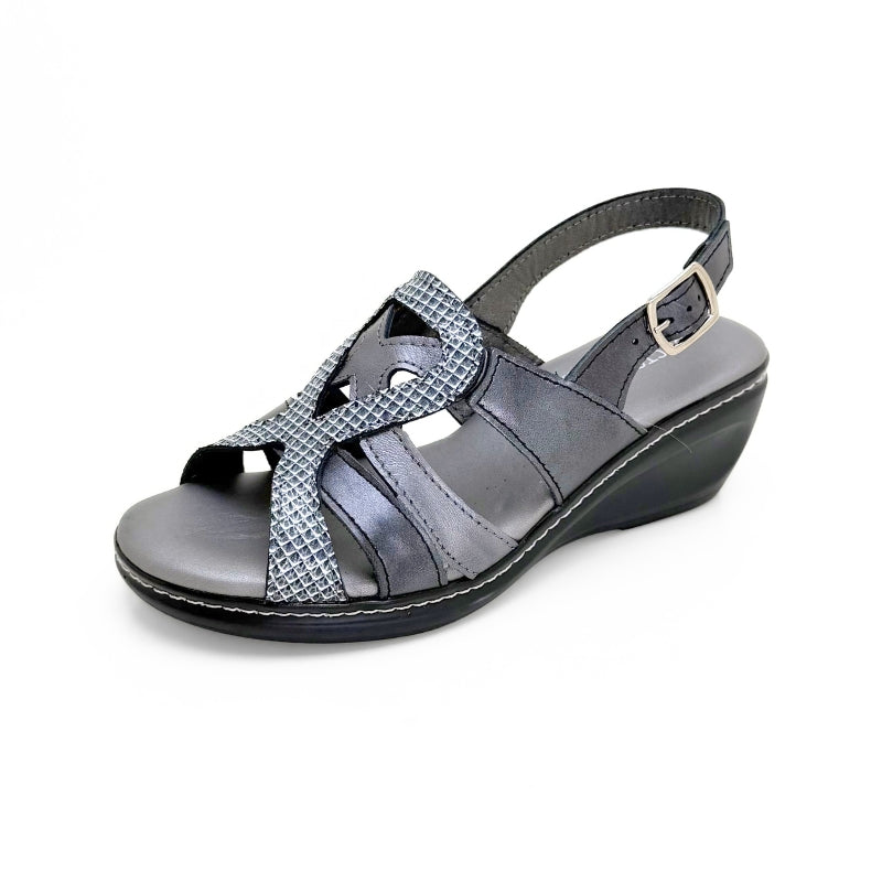 Cutillas 32179 sandalia combinada gris