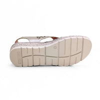 Doctor Cutillas 35334 Sandalia calada taupe velcro