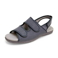 Garzón 6700.199 Sandalia hombre 3 velcros antracita