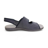 Garzón 6700.199 Sandalia hombre 3 velcros antracita