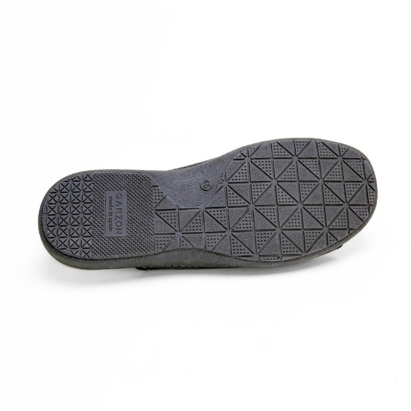 Garzón 6700.199 Sandalia hombre 3 velcros antracita