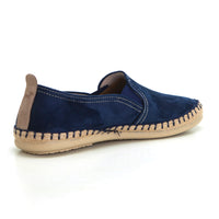 Garzón 13211.440 Zapatilla hombre elásticos antelina marino