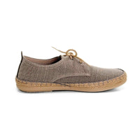 WalkFlex 13411.085 Zapato de esparto taupe con cordones