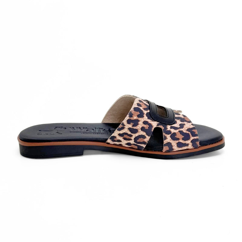 Walkflex 260211 Sandalia pala animal print